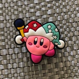 5/$10 Kirby crocs charm/jibbitz